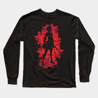 Red Flowers - 2B Long Sleeve T-Shirt